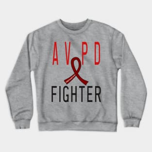 AVPD Avoidant Personality Disorder Fighter Crewneck Sweatshirt